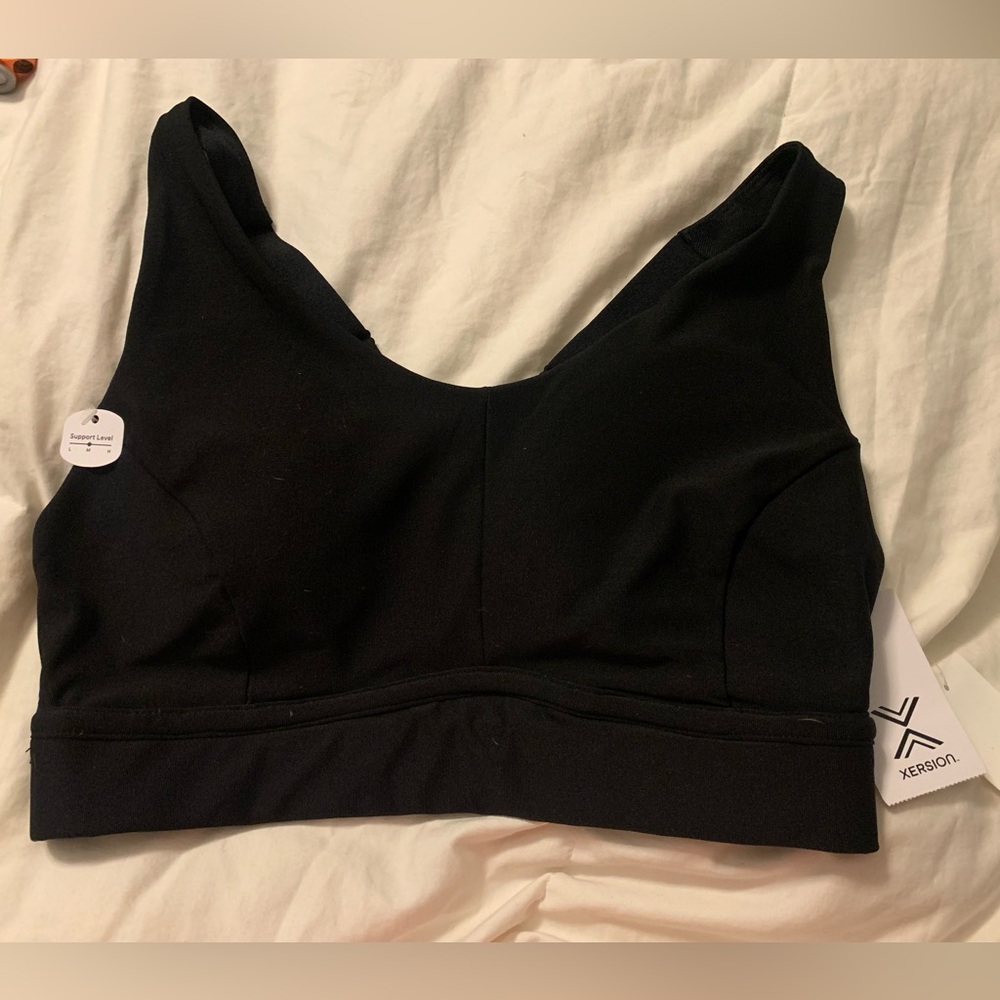 NWT! Xersion Black Sports Bra - 0x